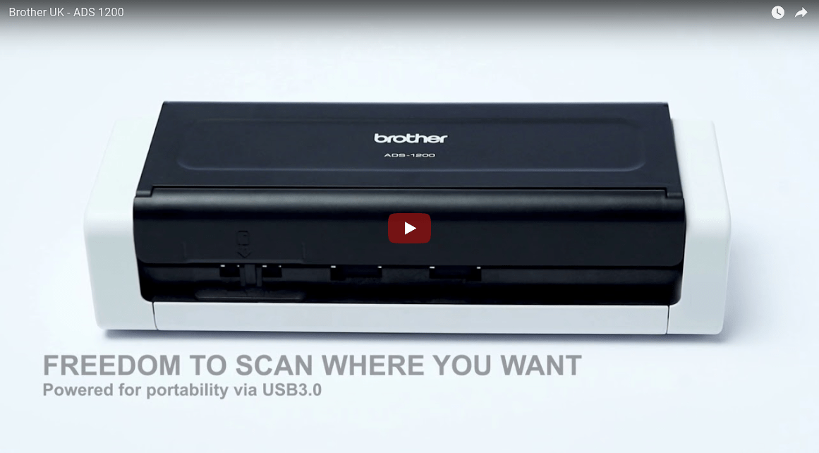 ADS-1200 Scanner de documents compact et portable 9